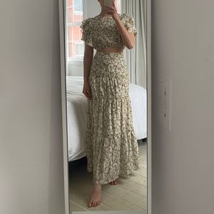 SIR the label olive branch top and skirt and set in SIZE Small / 1 (US 2-4)